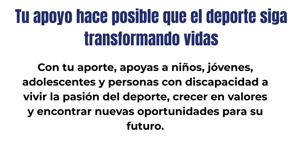 Donaciones de la fundacion